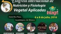 Tradecorp, patrocinador del 5º Congreso Internacional de Nutrición y Fisiología Vegetal