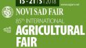 Visítanos en la Novi Sad Agricultural Fair 2018 en Serbia
